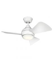 Kichler 337033MWH - Sola Downrod Hanger System Matte White