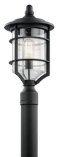 Kichler 49129DBK - Royal Marine 1 Light Post Light Distressed Black
