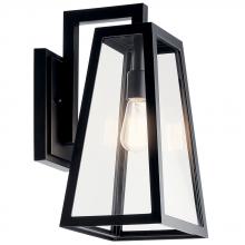 Kichler 49332BK - Delison 16.75" 1 Light Wall Light Rubbed Bronze