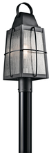 Kichler 49555BKT - Tolerand 1 Light Post Light Textured Black