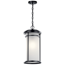 Kichler 49689BK - Toman 21.25" 1 Light Pendant Black