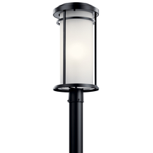 Kichler 49690BK - Toman 1 Light Post Mount Black