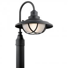 Kichler 49694BKT - Harvest Ridge 1 Light Post Light Textured Black