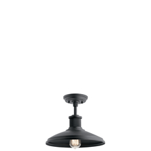 Kichler 49982BKT - Allenbury 12" 1 Light Outdoor Convertible Pendant Light with Textured Black