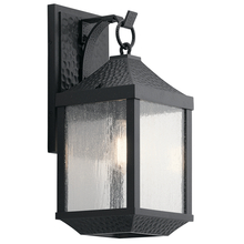 Kichler 49985DBK - Springfield 17.75" 1 Light Wall Light Distressed Black