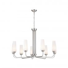 Kichler 52481PN - Truby 38" 9 Light Chandelier Polished Nickel