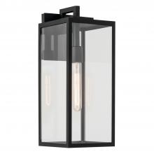 Kichler 59112BKT - Branner 17.75 inch 1 Light Outdoor Wall Light with Clear Glass in Textured Black