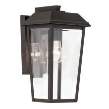 Kichler 59118OZ - Mathus 13 inch 1 Light Outdoor Wall Light with Clear Glass in Olde Bronze