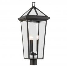 Kichler 59129OZ - Regence 28.75 inch 3 Light Outdoor Post Light with Clear Glass in Olde Bronze