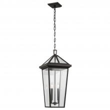 Kichler 59130OZ - Regence 26 inch 2 Light Outdoor Pendant with Clear Glass in Olde Bronze