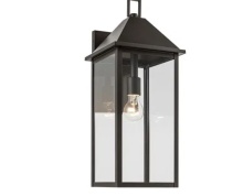 Kichler 59159OZ - Prin 22 Inch 1 Light Outdoor Wall Light with Clear Glass in Olde Bronze