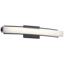 Kichler 84129 - Rowan 25.25" LED Vanity Light Black