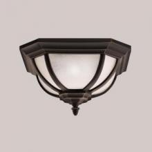 Kichler 9848RZ - Salisbury 2 Light Flush Mount Rubbed Bronze