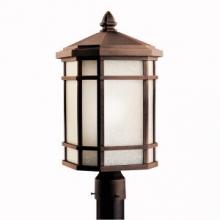 Kichler 9902PR - Cameron 1 Light Post Light Prairie Rock