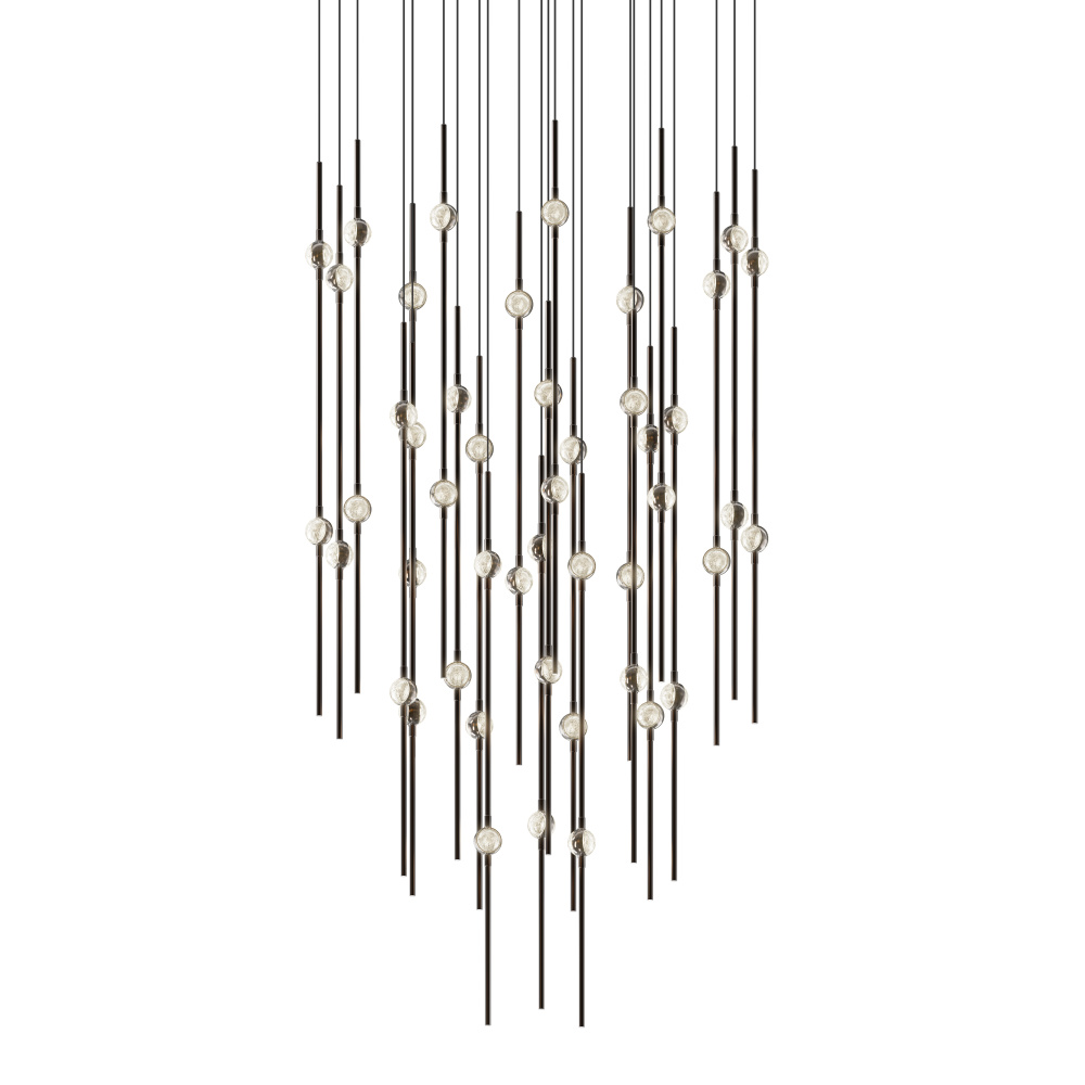 Aries 25" Round LED Pendant (2200K) w/20' Cords