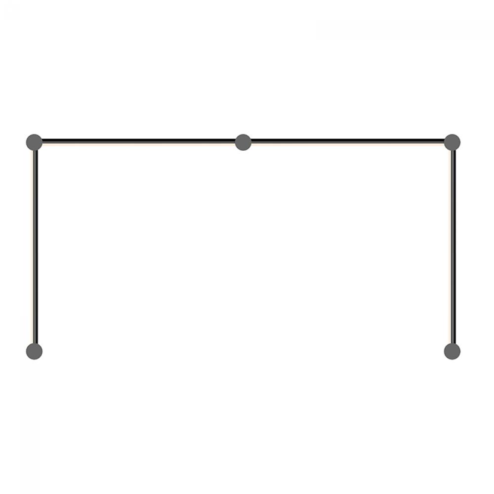24"/24" Double N LED Wall Bar
