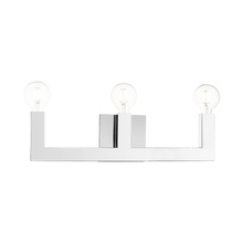 Livex Lighting 16813-05 - 3 Lt Polished Chrome Bath Vanity
