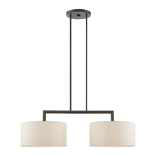 Livex Lighting 49292-92 - 2 Lt English Bronze Linear Chandelier