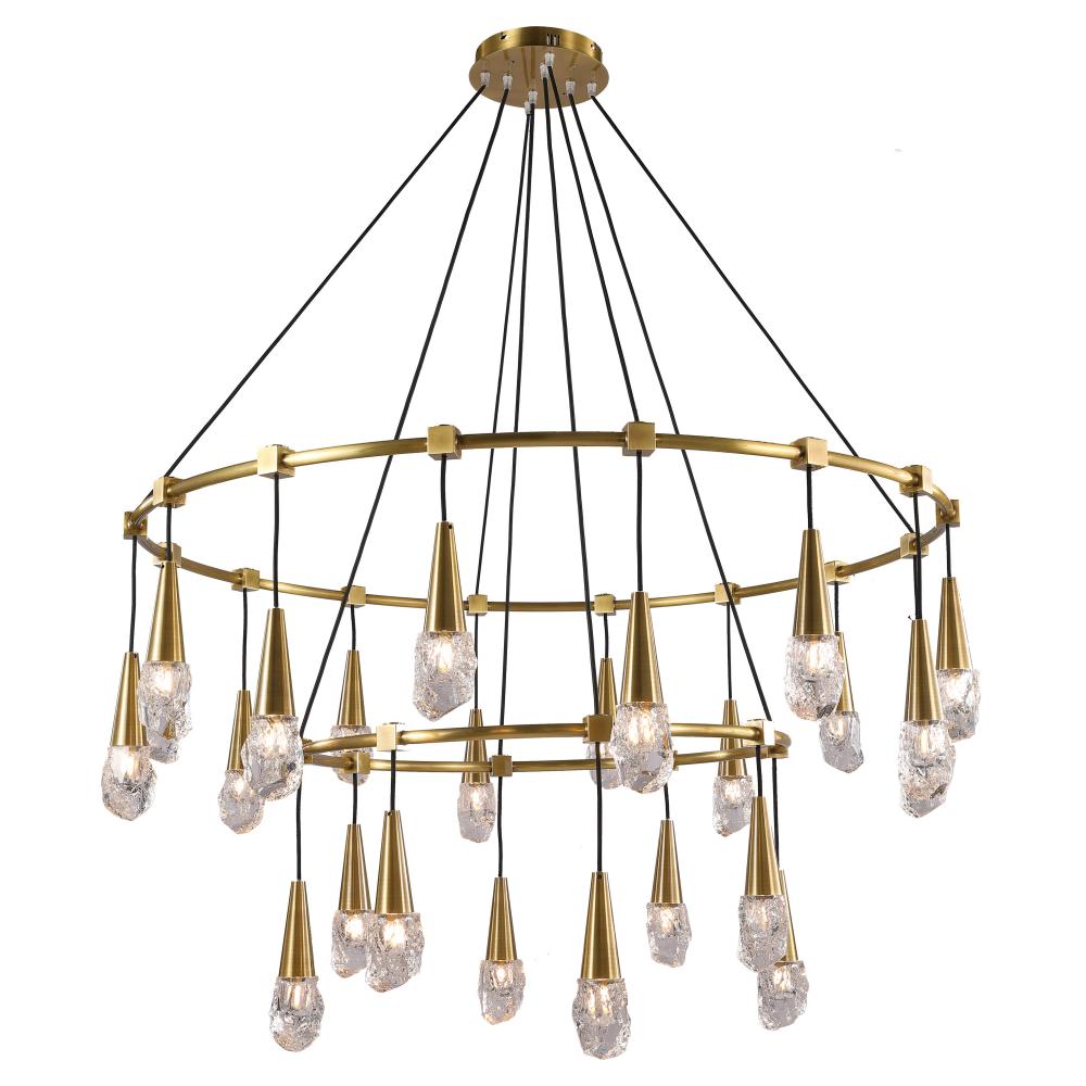Ayla 2-tier Round Chandelier - Large