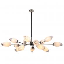 Kanova Lighting KCH0114-15PN - Glacier 15-light Chandelier - Polished Nickel