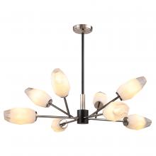 Kanova Lighting KCH0114-8PN - Glacier 8-light Chandelier - Polished Nickel