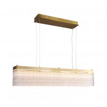 Kanova Lighting KCH1104L-49BS - Ranenna linera Chandelier - Brass