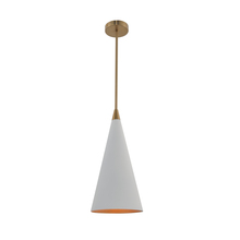 Kanova Lighting KPN0125-1MW - Orly Pendant - matte white