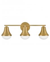 Lark 85513LCB - Medium Three Light Vanity