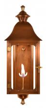 The Coppersmith AH36G - The CopperSmith Biltmore Collection Antler Hill 36" Tall Copper Gas Wall Mount Outdoor LT Lanter