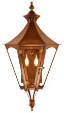 The Coppersmith GA38E - The CopperSmith Biltmore Collection Gala 39" Tall Copper Electric Wall Mount Outdoor Light Lante