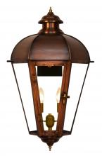The Coppersmith JS61E - The CopperSmith Joachim Street 21" Tall Copper Electric Wall Mount Outdoor Light Lantern Sconce