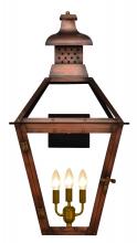 The Coppersmith PH29E - The CopperSmith Pebble Hill 32" Tall Copper Electric Wall Mount Outdoor Light Lantern Sconce