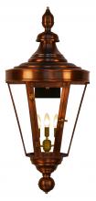 The Coppersmith RS63E - The CopperSmith Royal Street 40" Tall Copper Electric Wall Mount Outdoor Light Lantern Sconce