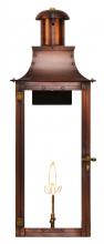 The Coppersmith SO32G - The CopperSmith Somerset 32" Tall Copper Gas Wall Mount Outdoor Light Lantern Sconce