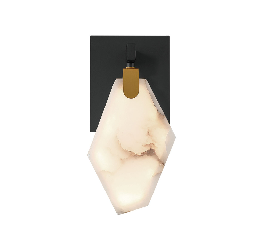 Kosmos 1 Light LED Wall Mount Matte Black