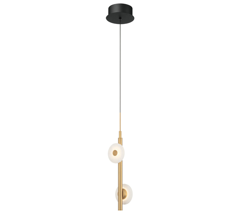 Etna 2 Light LED Pendant Matte Black