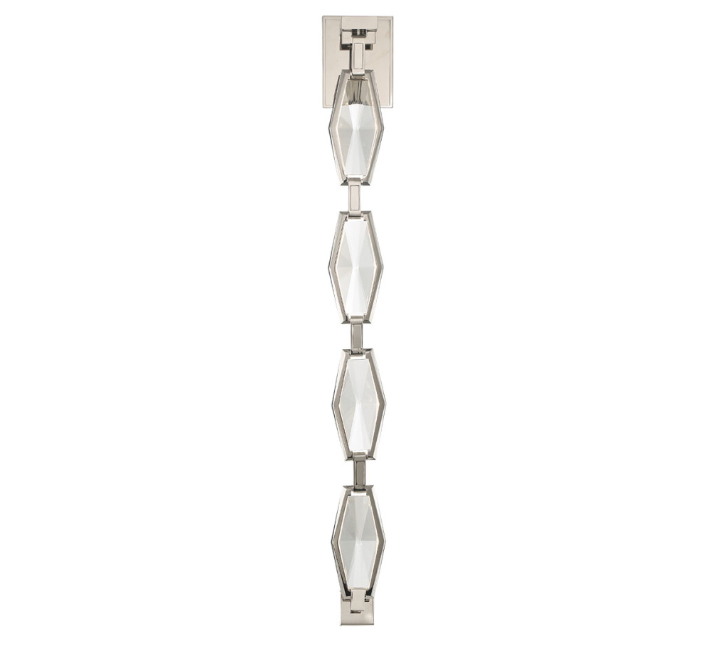 Rimini 4 Light LED Wall Mount Polished Nickel