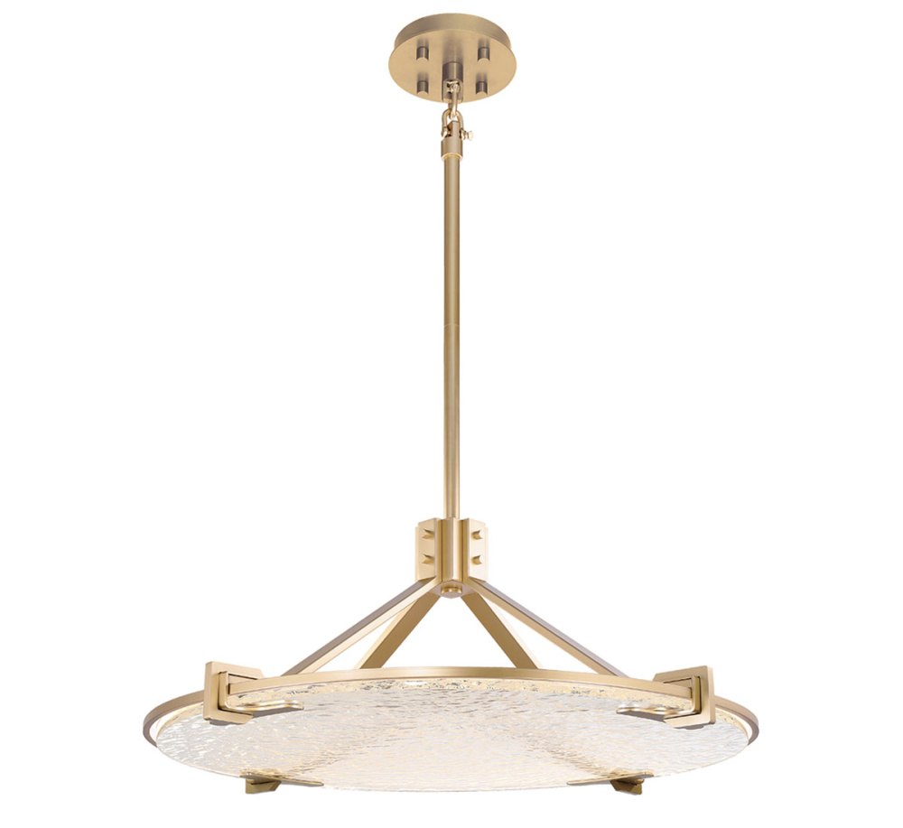 Raffinato LED Grand Chandelier Brushed Gold