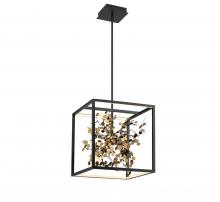 Lib & Co. US 10108-02 - Terlizzi, Square LED Chandelier, Matte Black