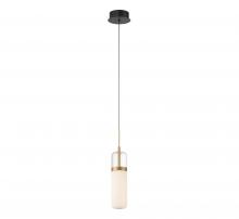 Lib & Co. US 10220-02 - Verona, 1 Light LED Pendant, Matte Black