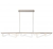 Lib & Co. US 12180-041 - Arezzo, Large Linear LED Chandelier, Painted Brushed Champagne