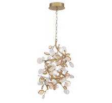 Lib & Co. US 12325-057 - Pisa 7 Light LED Pendant Antique Gold