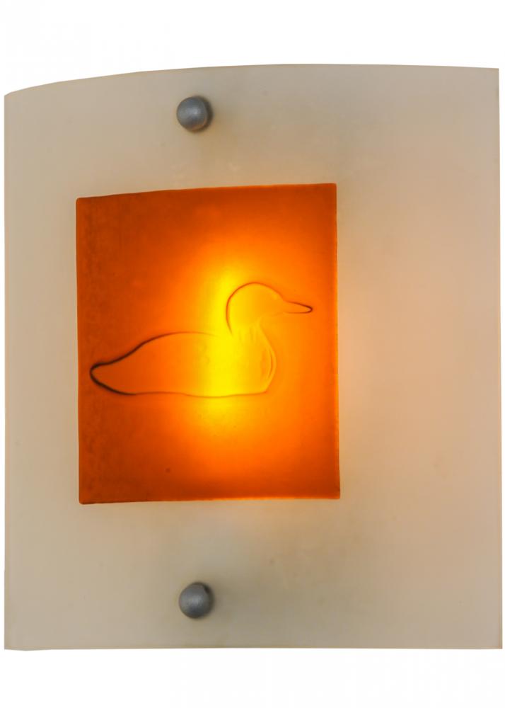 11"W Metro Fusion Loon Wall Sconce