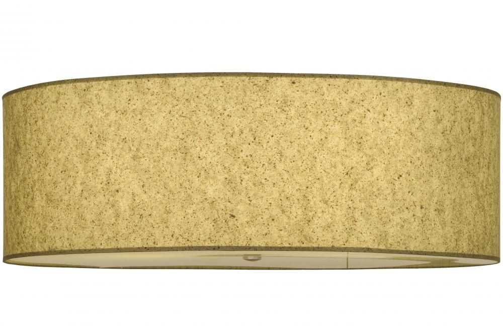 36" Wide Cilindro Textrene Flushmount