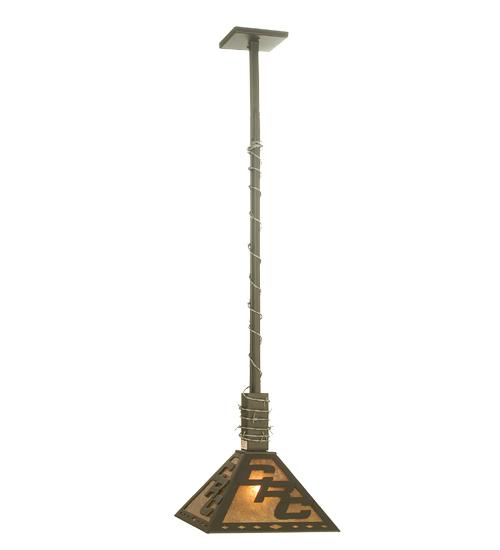 16" Wide Personalized Chimney Rock Pendant