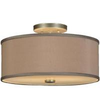 Meyda Blue 135047 - 14"W Cilindro Flushmount