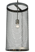 Meyda Blue 136216 - 12"W Cilindro Cage Pendant