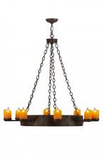 Meyda Blue 145588 - 48"W Kingston 8 LT Chandelier