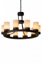 Meyda Blue 167453 - 36"W Loxley Chandelier