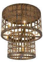 Meyda Blue 180538 - 40"W Cilindro Golpe Flushmount